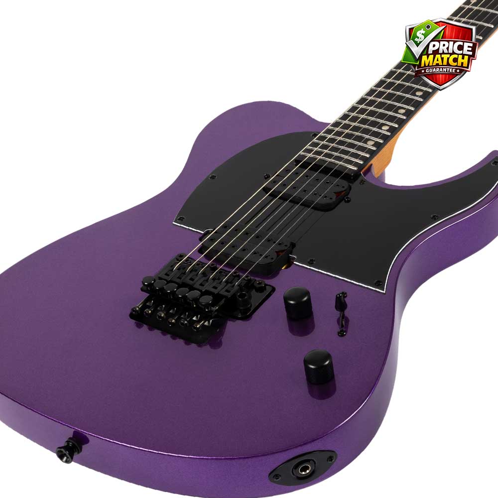 SPIRA T-420 Electric Guitar - Metallic Purple - Image 4