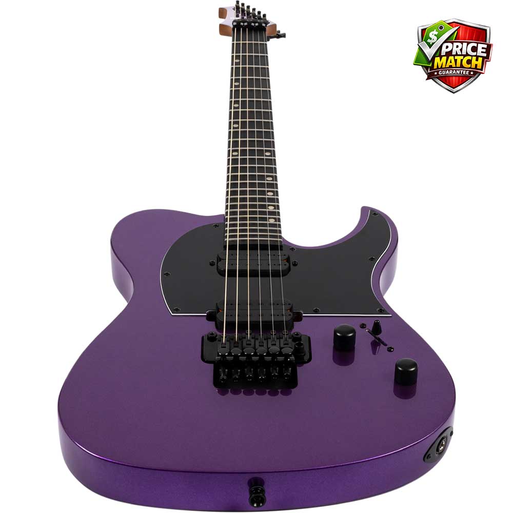 SPIRA T-420 Electric Guitar - Metallic Purple - Image 5
