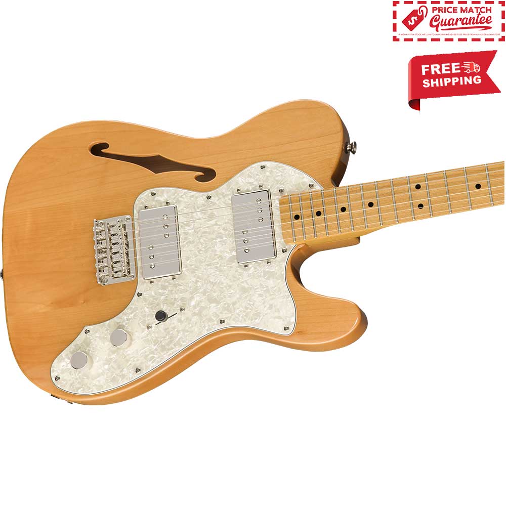 SQUIER 70'S Thinline Telecaster - Natural - Image 3
