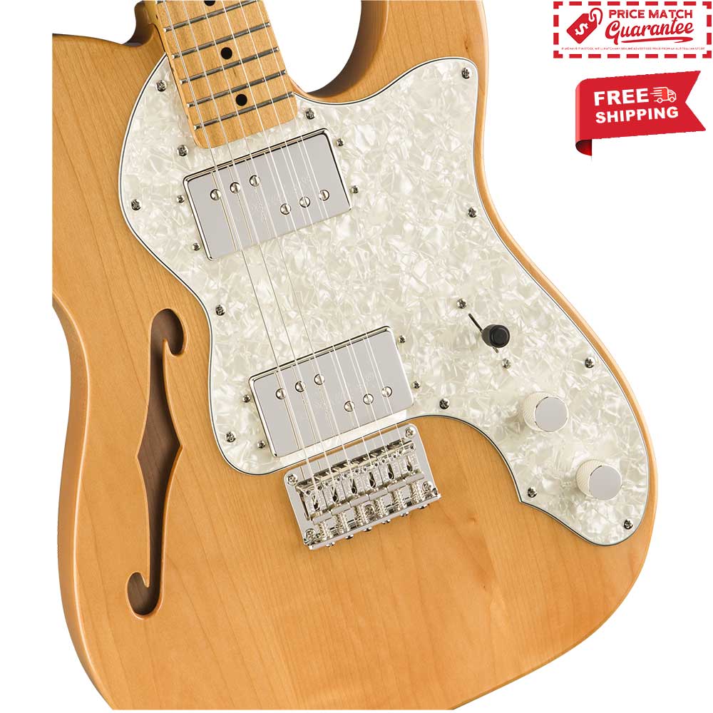 SQUIER 70'S Thinline Telecaster - Natural - Image 4