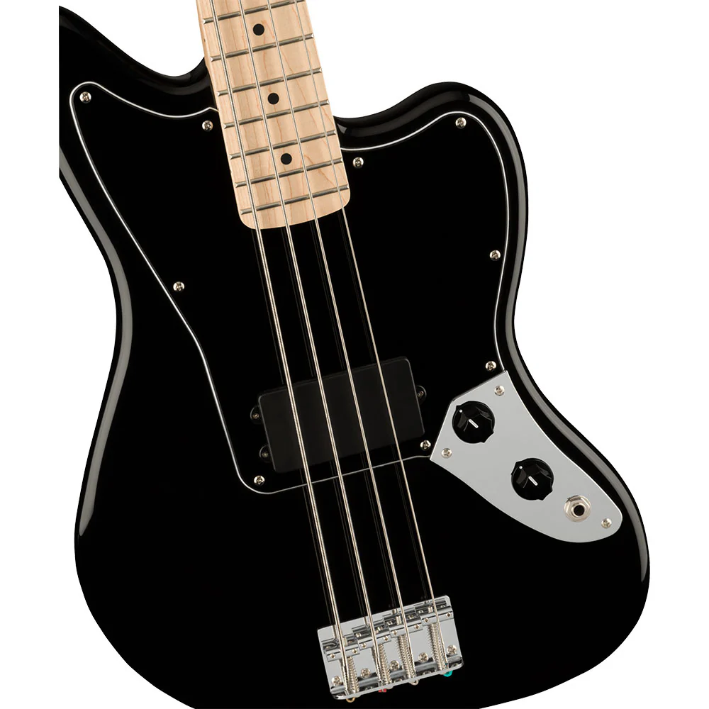 SQUIER Affinity Series Jaguar Bass - Black - Image 4
