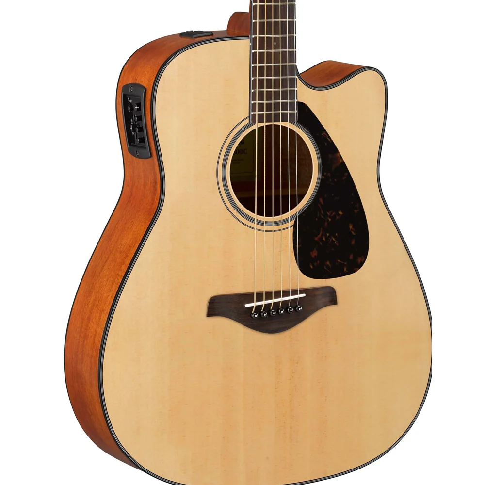 YAMAHA FGX800CNT Acoustic Electric Natural - Image 3