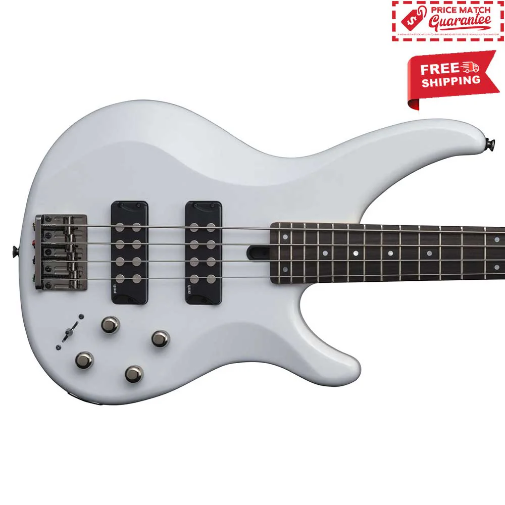 YAMAHA TRBX304WH Bass Guitar - White - Image 2